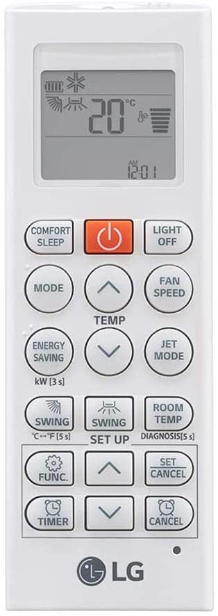 Ar-Condicionado Split HW LG Dual Inverter Voice 12.000 BTUs Só Frio 220V