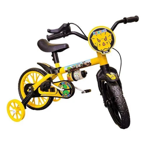 Bicicleta aro 12 Dino Aventura Estripulia - Nathor