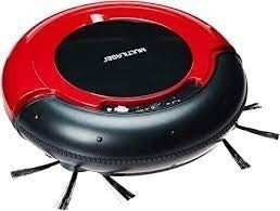 Aspirador de pó Multilaser Robô 3 em 1 HO041 Varre Aspira Passa Pano + Sensor Antiqueda Vermelho/Preto - Bivolt
