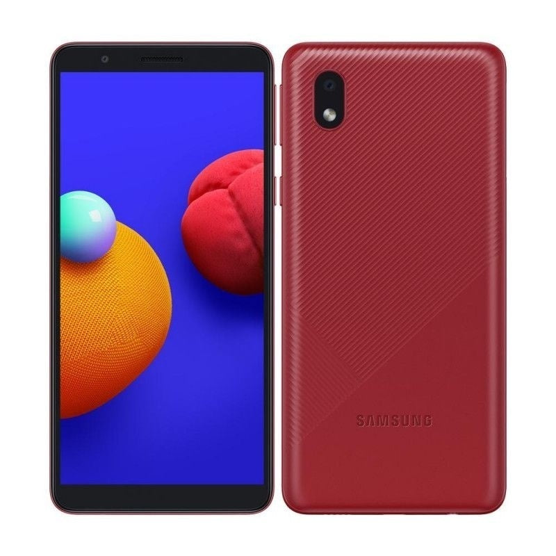 Smartphone Samsung Galaxy A01 Core 32GB 4G Wi-Fi Tela 5.3'' Dual Chip 2GB RAM Câmera 8MP + Selfie 5MP - Vermelho